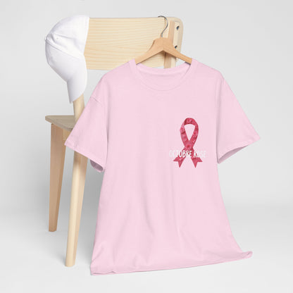 T-shirt Éco-Responsable Octobre Rose – Ensemble contre le Cancer Printify