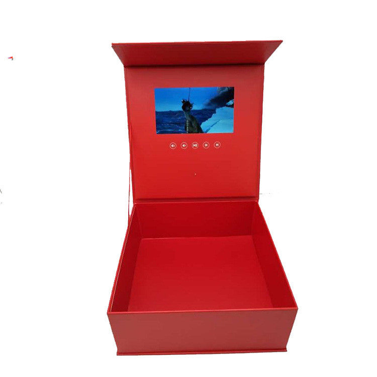 LCD Screen Video Gift Box Rose Flower Box My Store