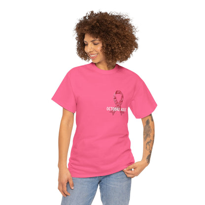 T-shirt Éco-Responsable Octobre Rose – Ensemble contre le Cancer Printify