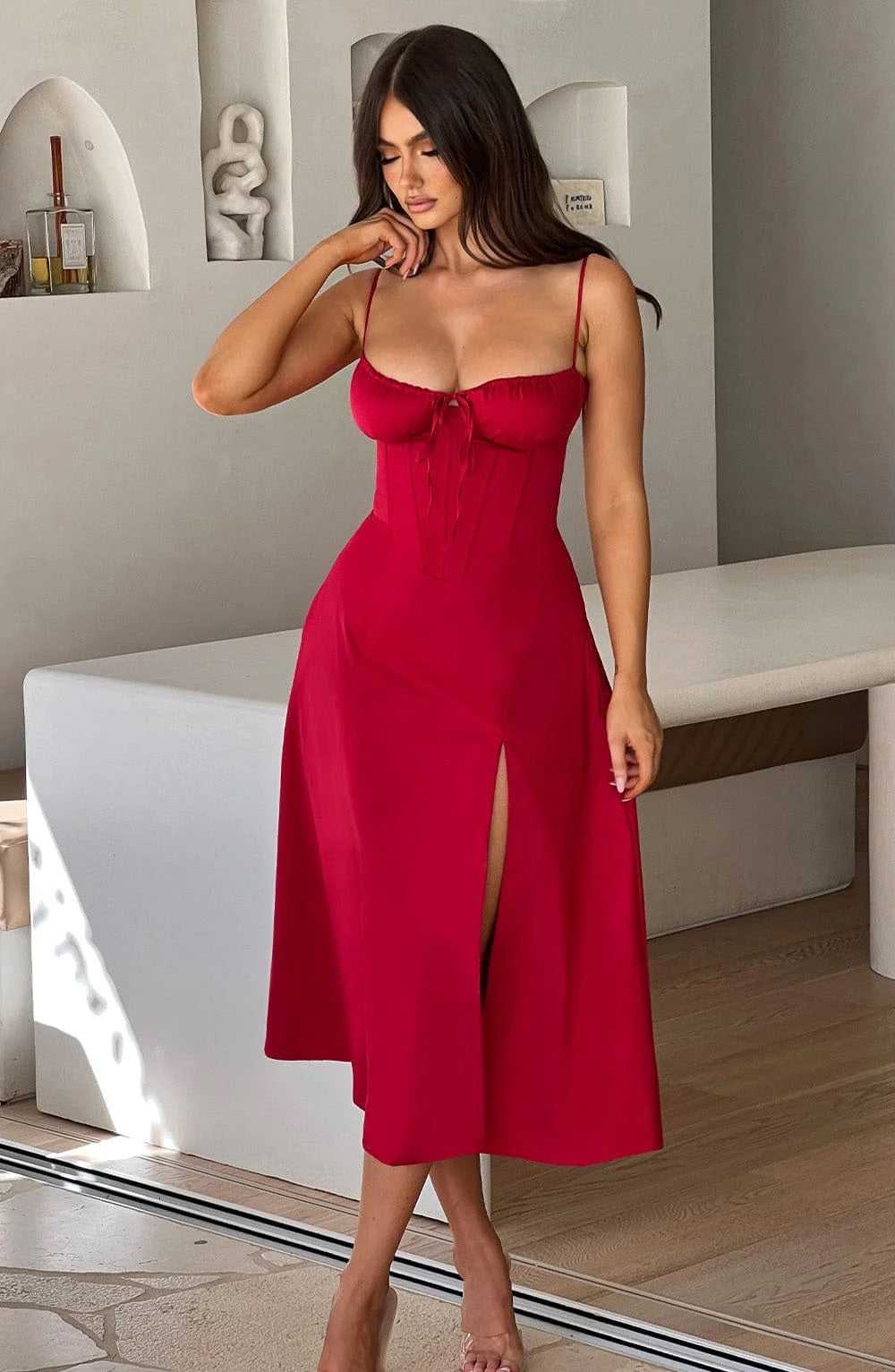 DEANNA MIDI DRESS Kaelbevy