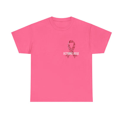 T-shirt Éco-Responsable Octobre Rose – Ensemble contre le Cancer Printify