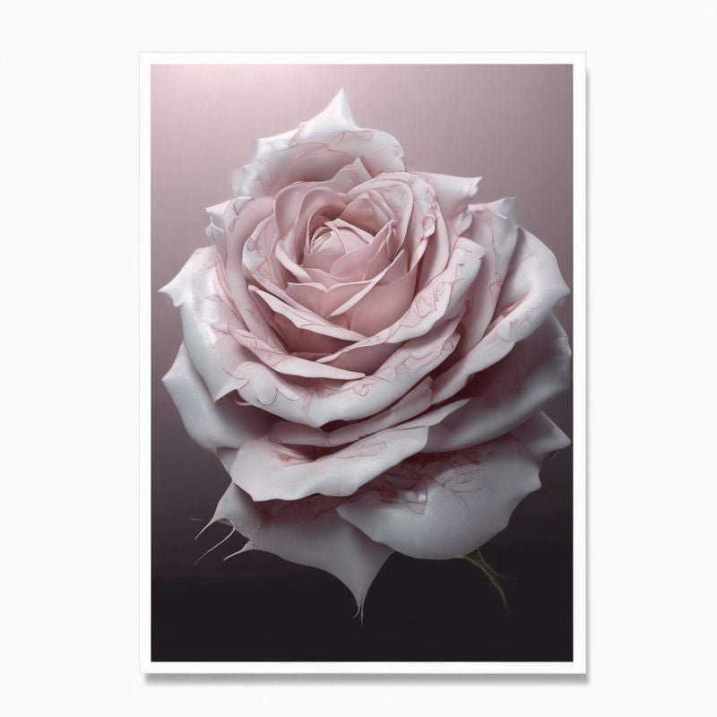 Créez Votre Œuvre d'Art Personnalisée : Toile Rose Unique - Ozeroz