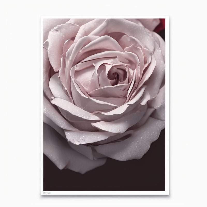 Créez Votre Œuvre d'Art Personnalisée : Toile Rose Unique - Ozeroz