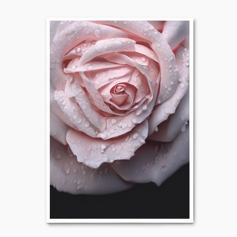 Créez Votre Œuvre d'Art Personnalisée : Toile Rose Unique - Ozeroz